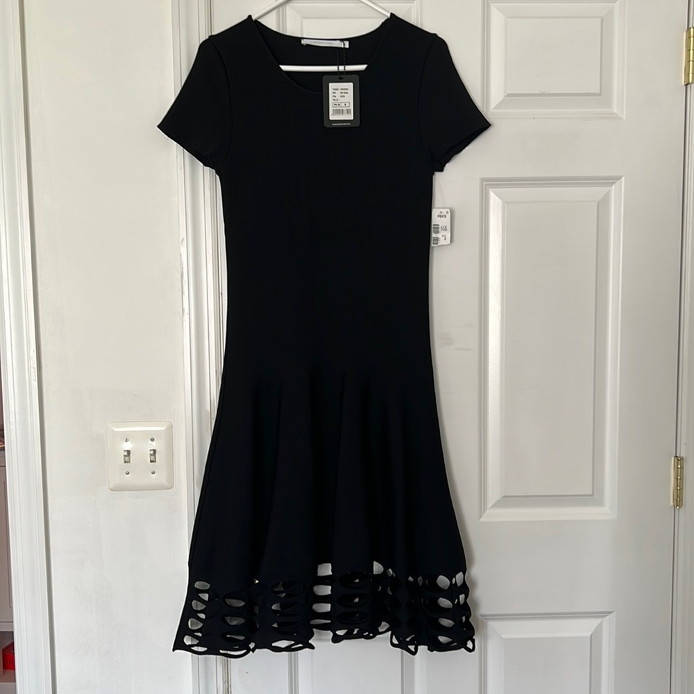 Lauren Vidal black dress new with tags